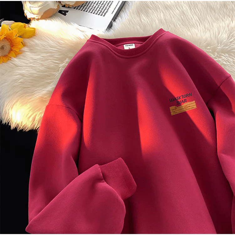 Áo nỉ Sweater In chữ MASK chất nỉ 2 Da Unisex -áo thu đông nam nữ Menswear- Maylinh shop