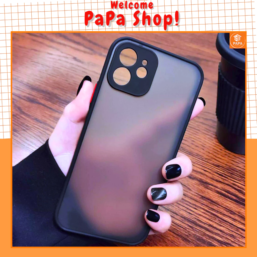 Ốp iphone 16ProMax 15Promax 14 ProMax 13ProMax 12ProMax 11ProMax X Xs Max Xr 7 8 Plus 16 15 14 13 12 11 Pro Max Đen nhám