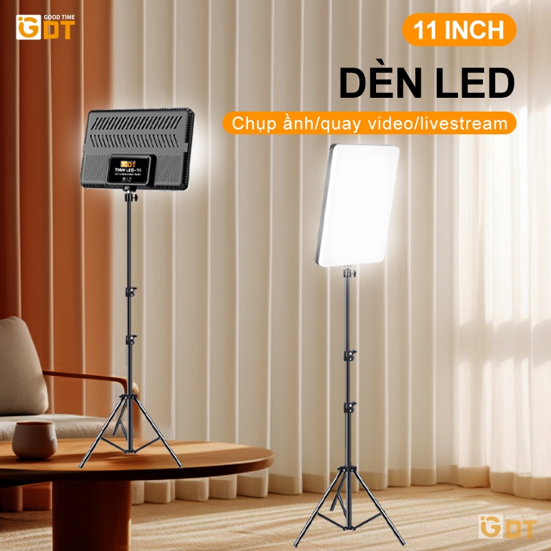 Đèn LED livestream 11 Inch,đèn chụp ảnh hỗ trợ sáng Bộ Đèn LED chụp ảnh Cho…