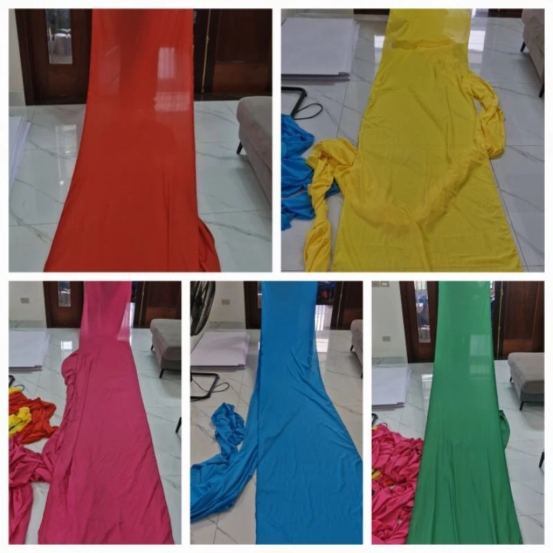Dải lụa múa dùng để biểu diễn trên sân khấu, dùng làm sóng phụ kiện biểu diễn văn nghệ