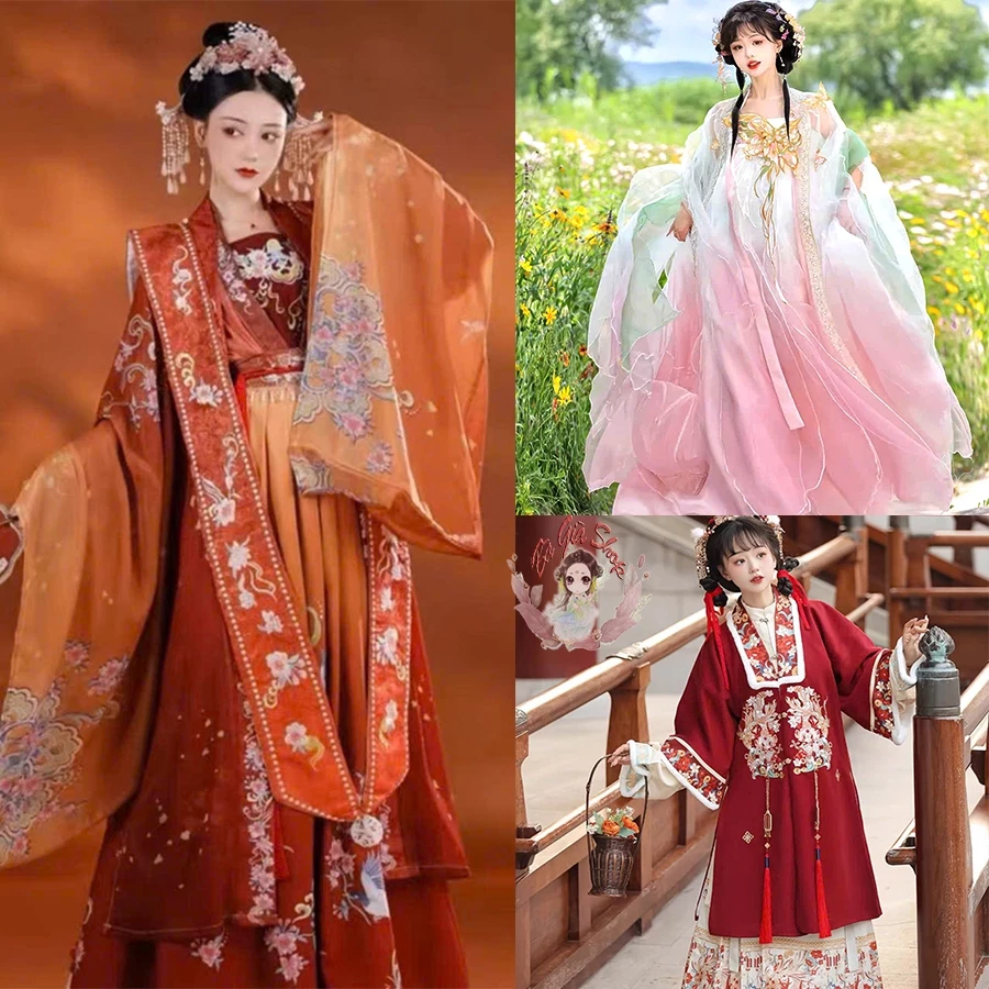 (album3 nhiều mẫu)Sale trang phục cổ trang hán phục