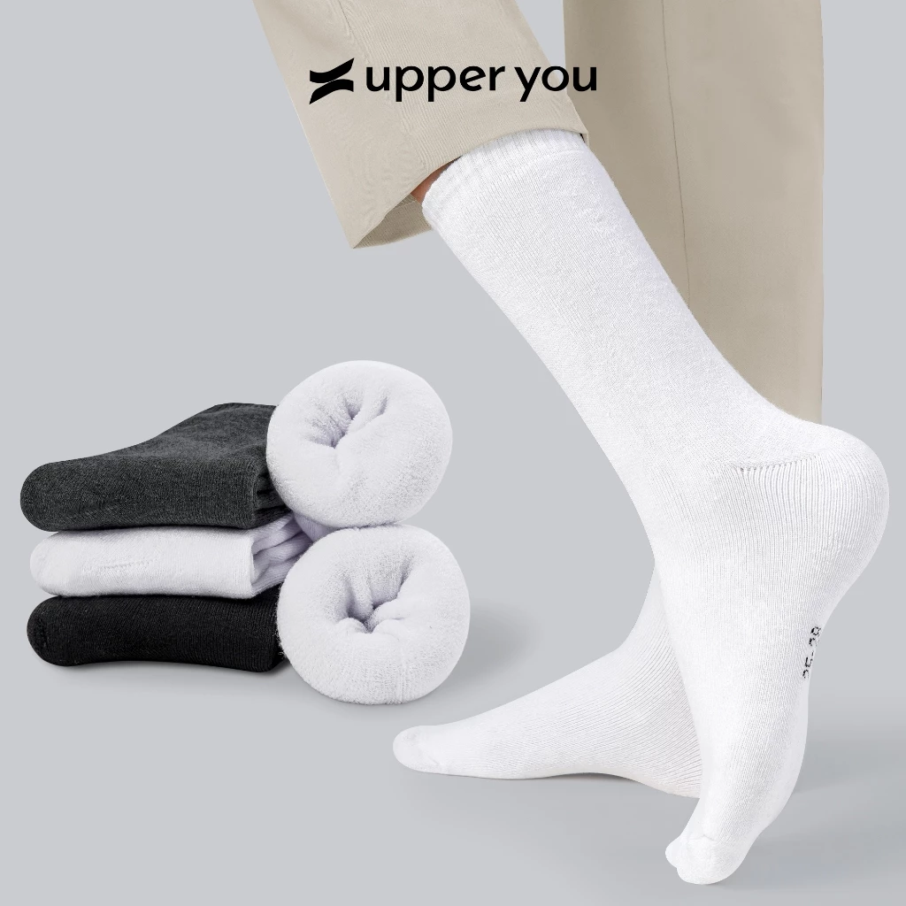 Tất Vớ Nam Mùa Đông Siêu Dày Mịn Upper You Co Giãn Giữ Ấm Tốt - WM4002