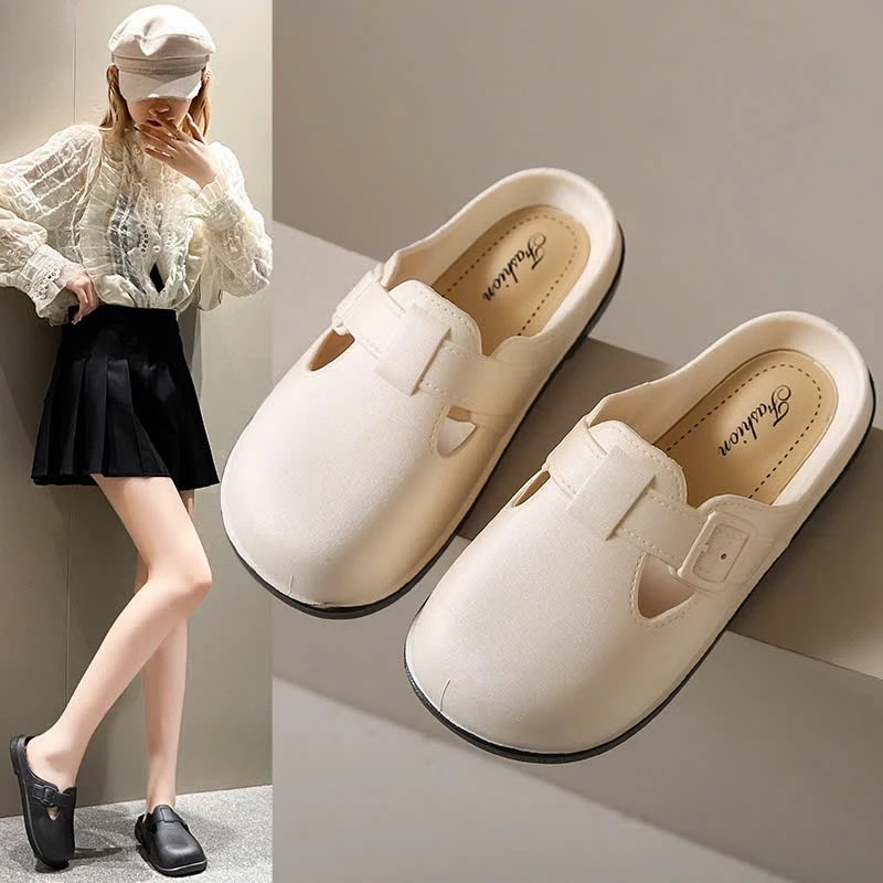 Dép Sục Mũi Tròn Unisex - Sục Nam Nữ Dáng Đẹp size 36-41-SDT