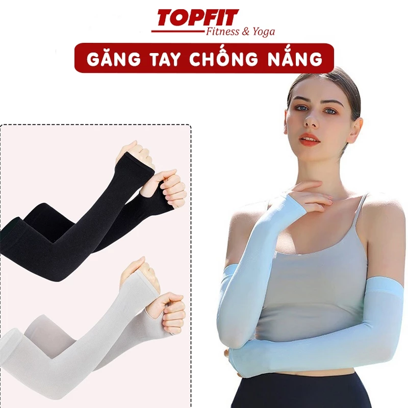 Găng Tay Chống Nắng, Tia UV Bằng Lụa Lạnh Mỏng Mịn Cho Nam Và Nữ TOPBODY-GANGT02