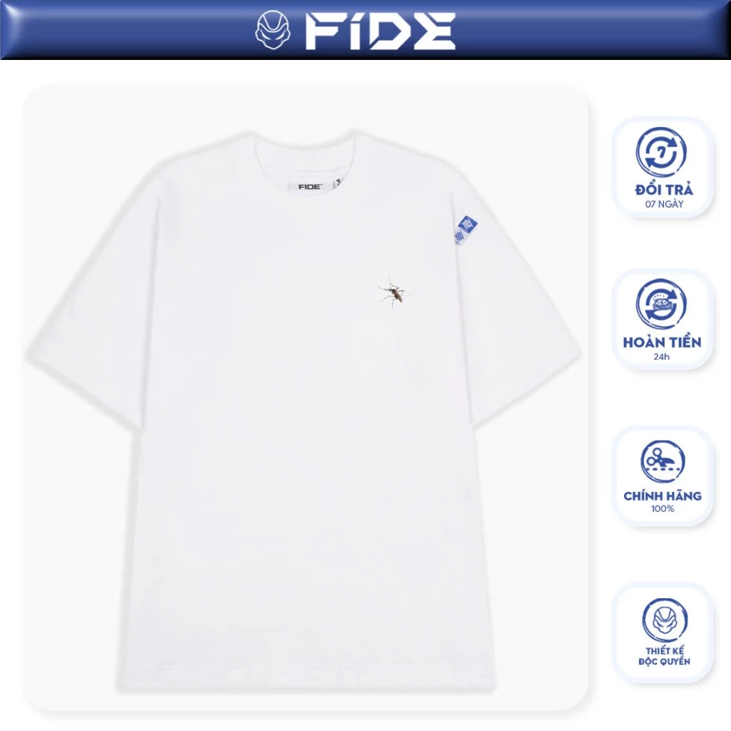 Áo thun FIDE Con Muỗi hottrend phông unisex form rộng local brand nam nữ cổ tròn oversize - AT113