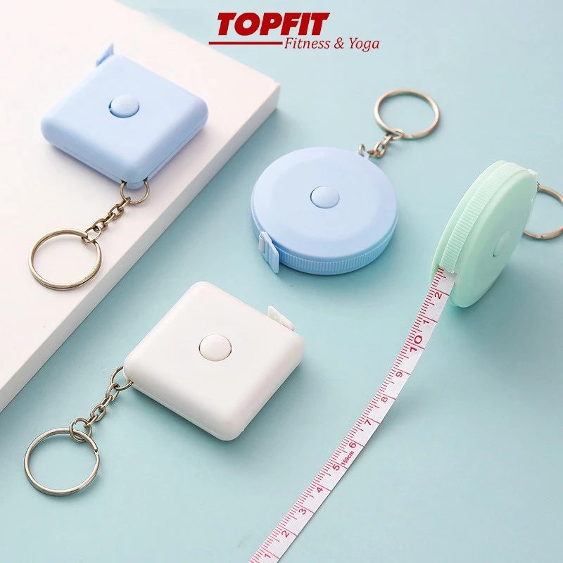 Thước Dây Cuộn Rút TOPBODY, Có Thể Thu Gọn Tự Động Bằng Nút Bấm 150cm/60 Inch THUOC02