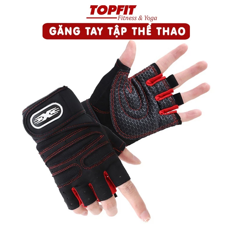 Găng Tay Thoáng Khí, Hỗ Trợ Tập Luyện Thể Thao TOPBODY GANGT01