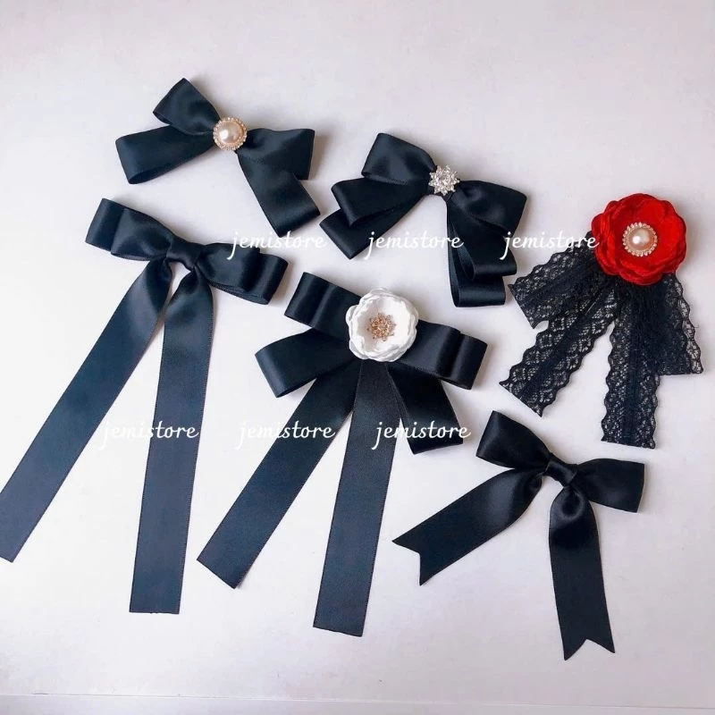 Nơ cài áo, tag cài áo nữ (hình thật)