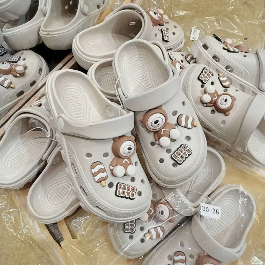 Dép sục nữ gấu LUTE chất liệu Eva siêu nhẹ