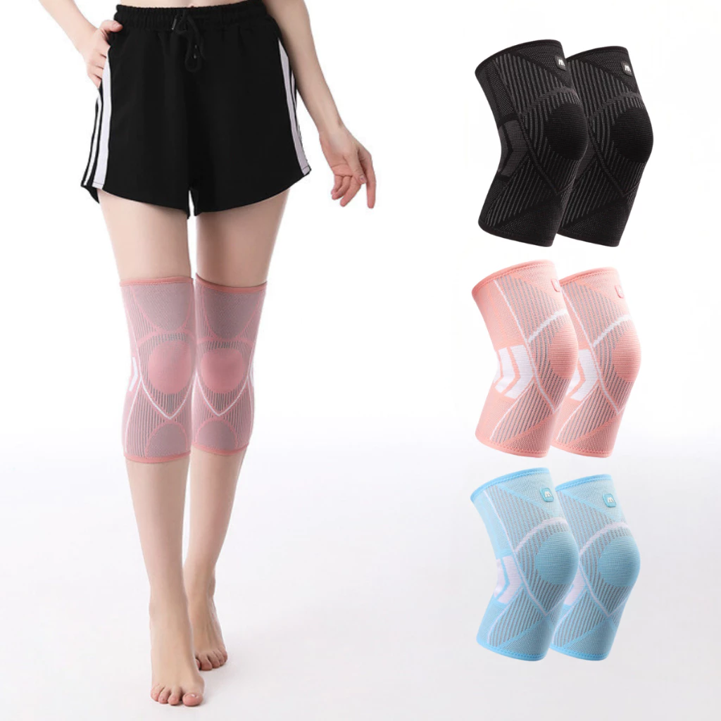 Bó gối thể thao chạy bộ RUNNER, băng bảo vệ tập yoga, gym, thể dục, bóng chuyền hạn chế chấn thương
