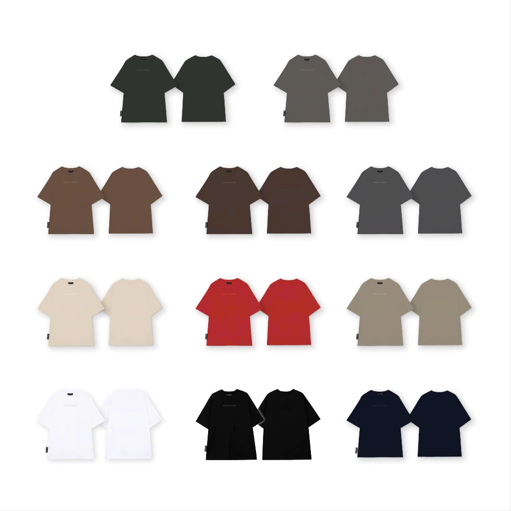 Áo Thun/T-shirt Unisex Form Âu Cổ Tròn Cotton 250GSM Rage Of The Sea (ROTS STUDIO) -"SEASON III"