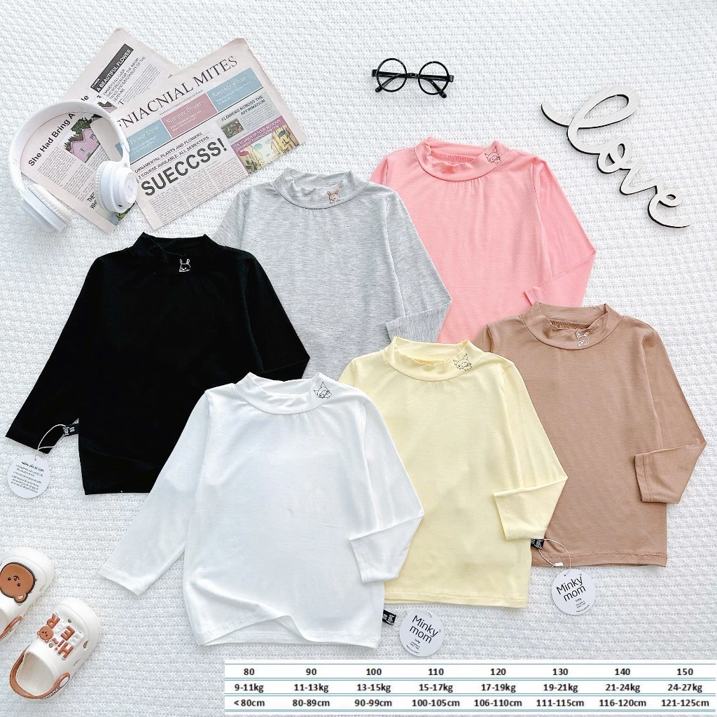 Áo Giữ Nhiệt Minkymom Cho Bé Trai Bé Gái TD-IN130