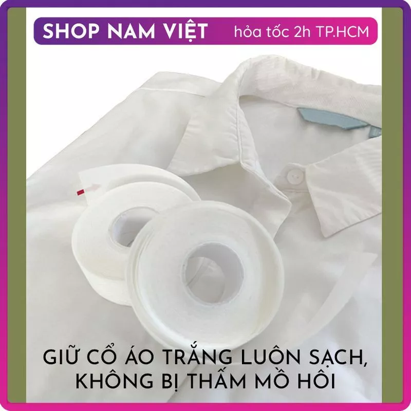 Miếng Dán Bảo Vệ Cổ Áo Sơ Mi, Chống Mồ Hôi Ngăn Vết Bẩn