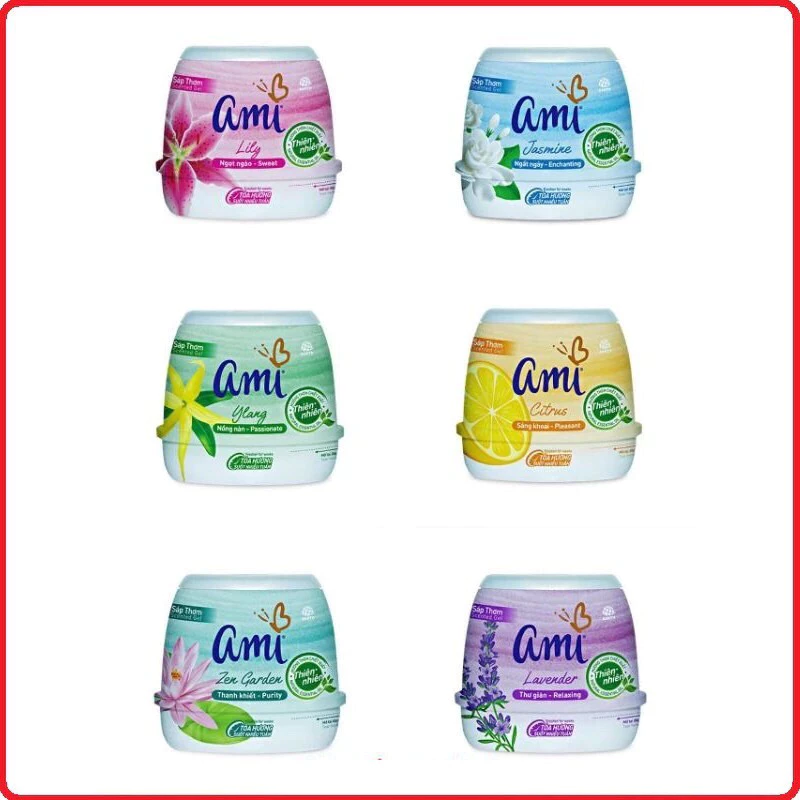 Sáp thơm Ami tinh dầu thơm tự nhiên trọng lượng 200g