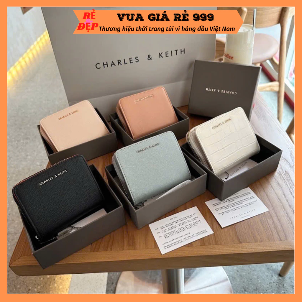 Ví nữ mini ngắn thời trang đẹp hàng quảng châu cao cấp full box nhiều ngăn nhỏ gọn bỏ túi VN19 (#10770420-6)