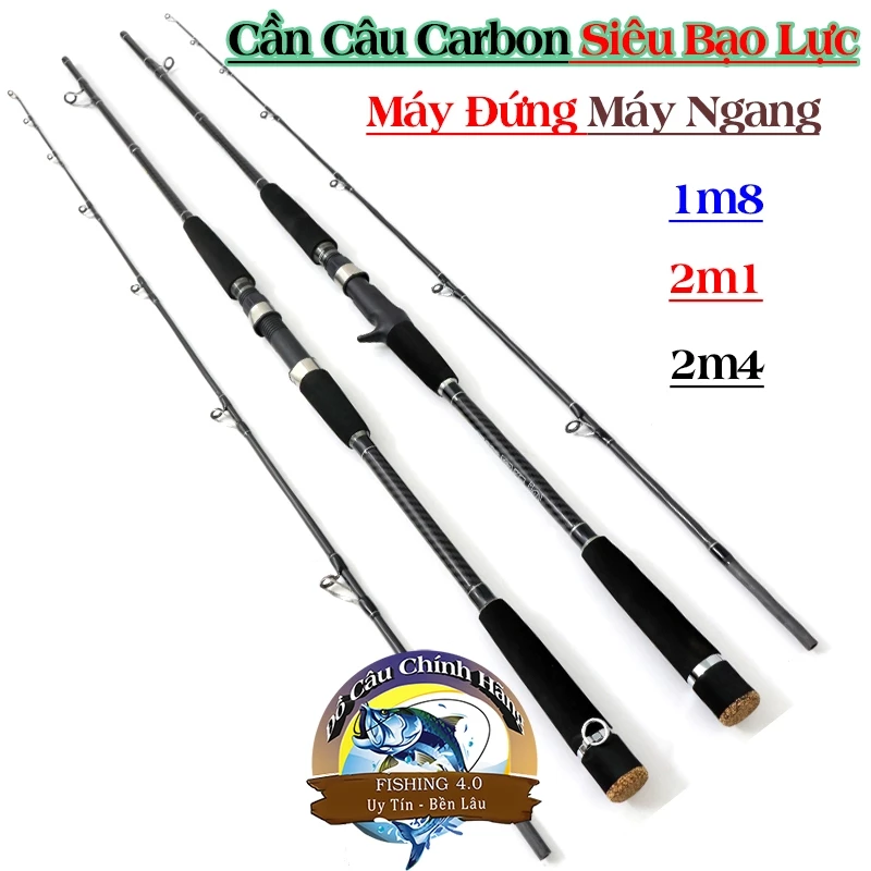 Cần Câu Lure Máy Đứng Máy Ngang Wring Dragon - Carbon cao cấp - Siêu Bạo Lực [ Chỉ Trắng - Chính Hãng ]