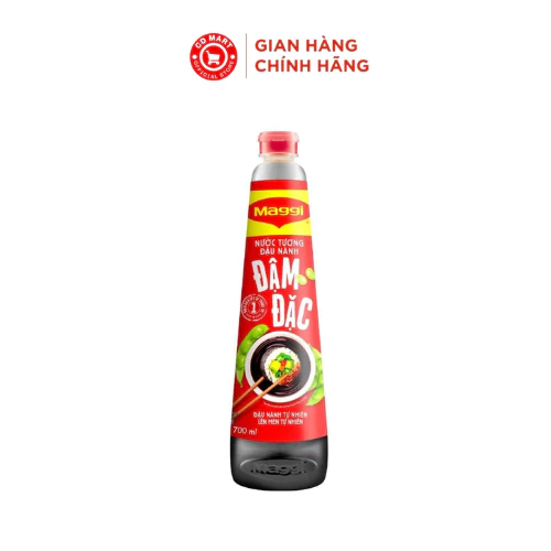 Nước tương Maggi đậu nành đậm đặc chai 700ml