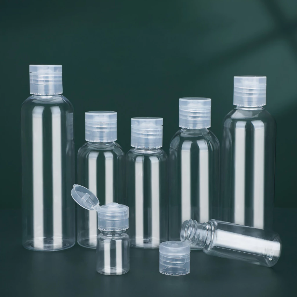Chai Nhựa Nắp Bật 5ML-100MLĐựng Gel Rửa Tay - Chai Nhựa Pet - Chai Chiết Mỹ Phẩm - Dụng Cụ Làm Đẹp EUNIO