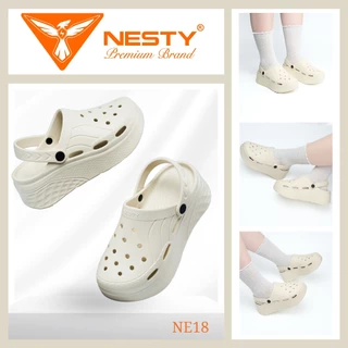[TẶNG CHARM] DÉP SỤC NESTY ĐẾ CAO CHẤT LIỆU EVA CAO CẤP MÃ NE18