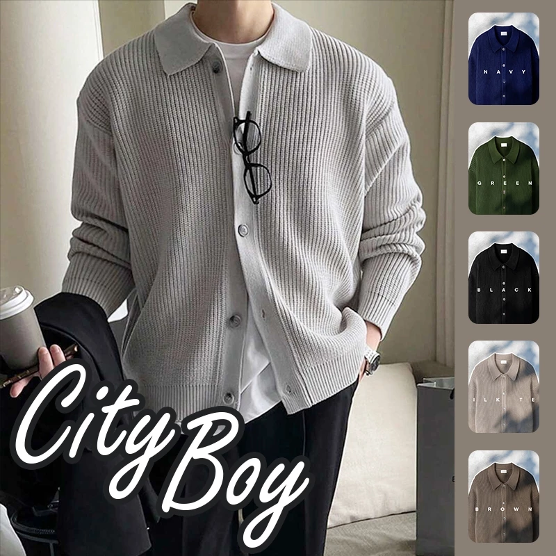 [Sẵn + HỏaTốc] Áo Cardigan Cổ Bẻ, Áo Len Khoác Ngoài, style Hàn Quốc, Lịch Lãm, Công Sở, Cuốn Hút