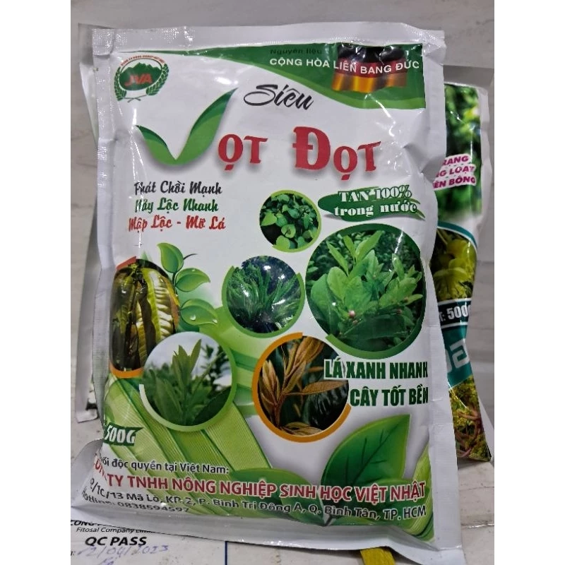 Siêu Vọt Đọt gói 500gr hàng chính hãng công ty Nông Nghiệp Việt Nhật JVA