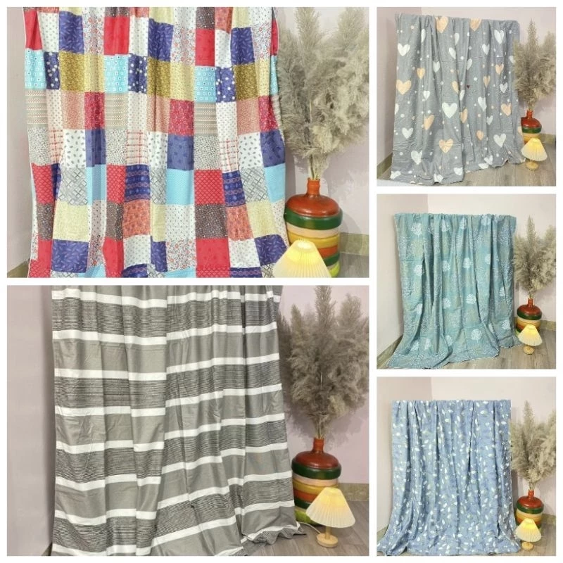 Vỏ Chăn Cotton 100% Size 2mx2m2 Nhẹ Mát Cao Cấp Có Khóa Kéo,Dây Buộc 4 Góc Để Lồng Ruột Vào Mùa Đông