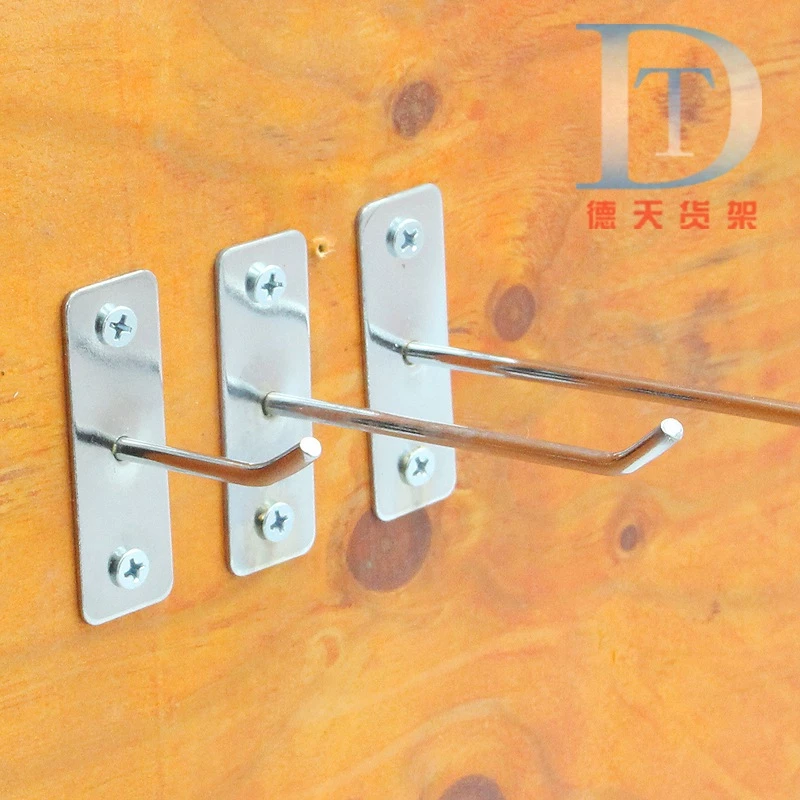 (ComBo 10 Cái ) Móc Treo Mạ Kẽm Dùng Phụ Kiện Điện Thoại Bắn Trực Tiếp Lên Tường