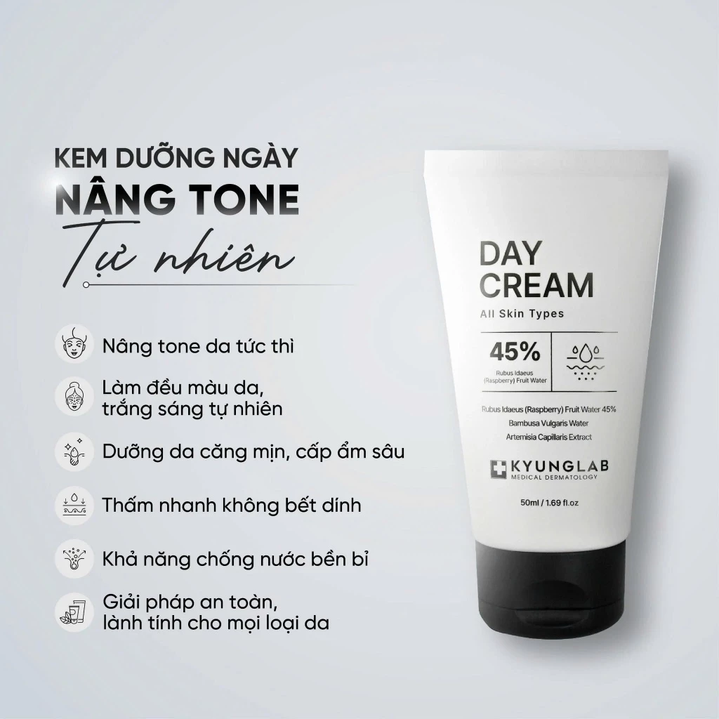 Kem dưỡng ngày nâng tone KyungLab  50ml