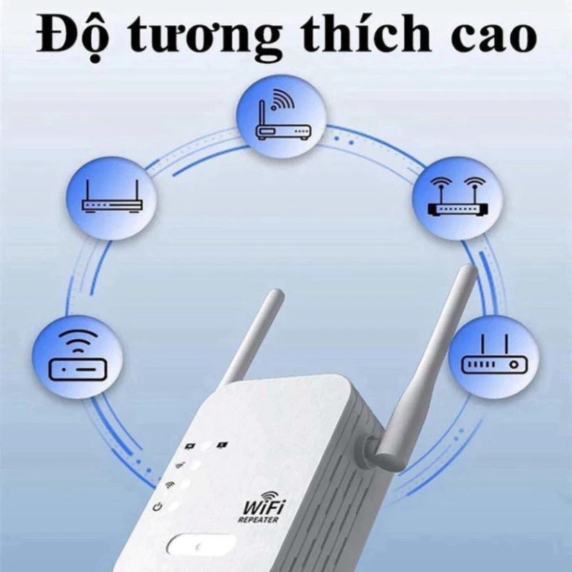 Bộ Kích Sóng Wifi 4 Râu Tốc Độ Cao - Bộ Kích Sóng Wifi Xuyên Tường Cải Thiện Tốc Độ Mạng giá tốt