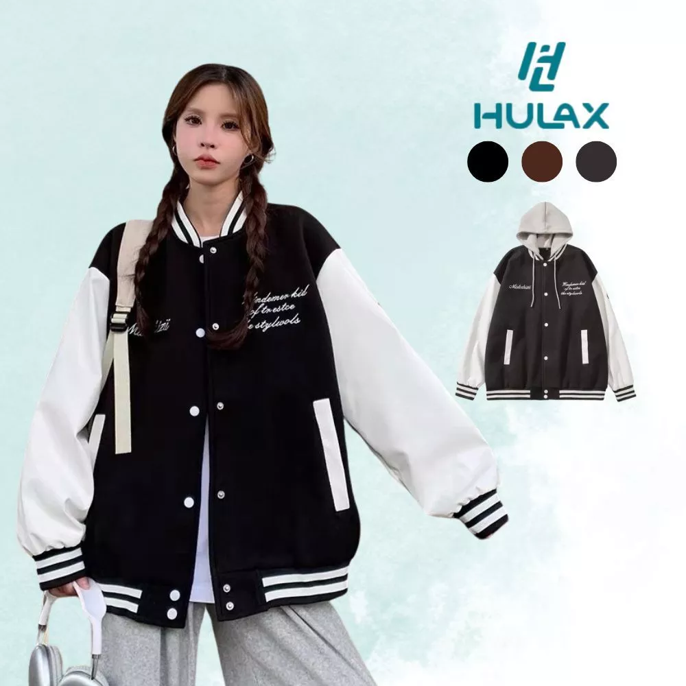 [Xả kho] Áo Hoodie Zip Unisex, Khoác Bomber Nỉ Bông Ulzzang 3 Màu Thêu Chữ MISTERHIZII 𝙃𝙐𝙇𝘼𝙓