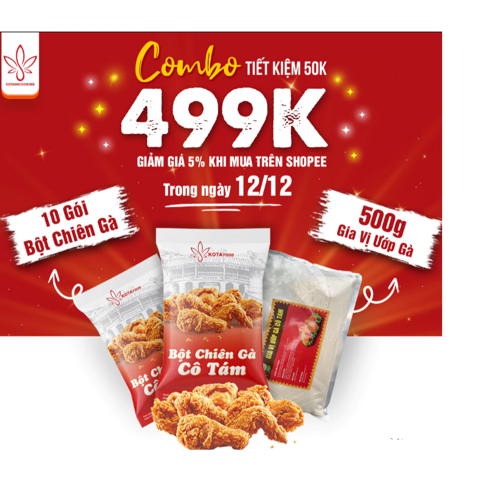 COMBO 10kg gà + 500G gia vị (Tiết kiệm 50K)