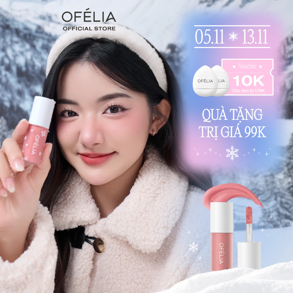 Má Hồng Kem OFÉLIA Lolli Liquid Blush (4.3g)