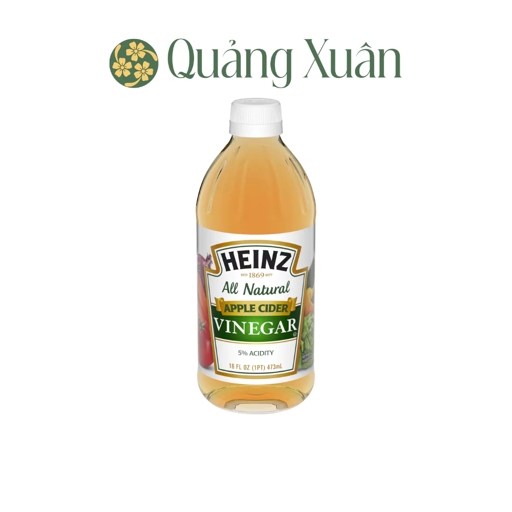[HSD: 11/2026] Giấm Táo HEINZ 473ml