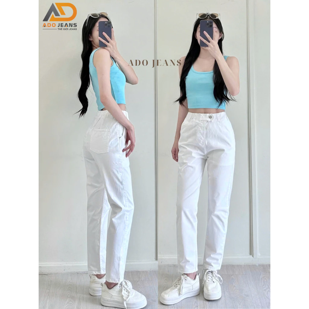 Quần dài kaki nữ form Baggy tôn dáng,quần dài thô lưng chun co giãn thoải mái (DK1306)