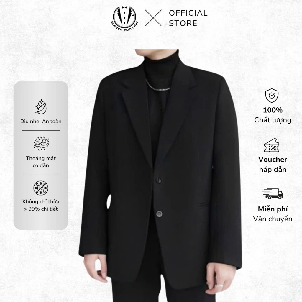 [Hỏa Tốc] Áo Khoác Blazer Nam TUTO5 Menswear Dáng Hàn Quốc Có Đệm Vai Chuẩn Phom Thanh Lịch Trẻ Trung AVN01