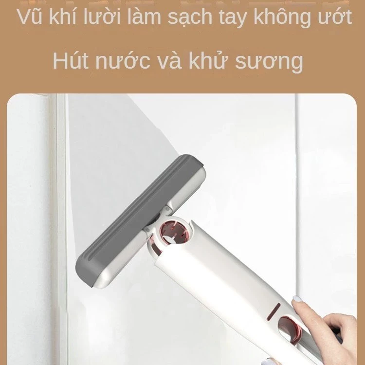 Cây Lau Bàn Bếp Tự Vắt Thông Minh Mini Cầm Tay 25cm, Bọt Biển Siêu Thấm Hút Đa Năng Cho Phòng Bếp