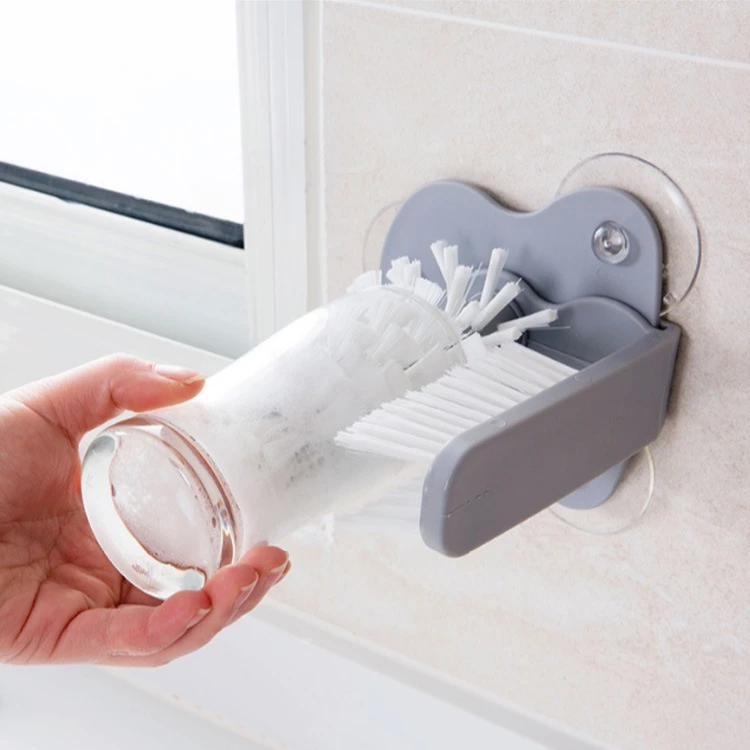 Dụng cụ cọ rửa ly cốc chuyên dụng,hít tường, đa năng, dễ dàng vệ sinh