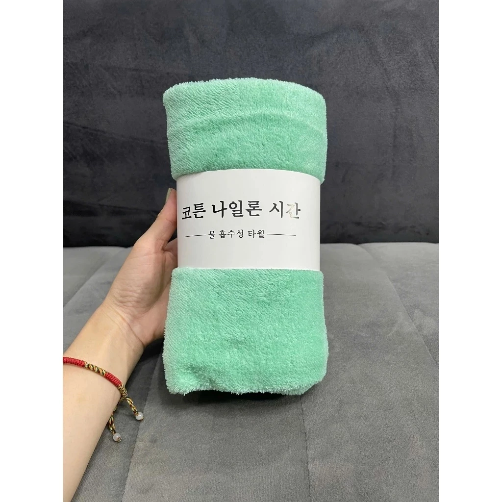 Khăn Tắm Xuất Hàn Quốc Cao Cấp, Size Lớn 70x140cm - Siêu Mềm Mịn, Siêu Bền Gia dụng Yến Nhi