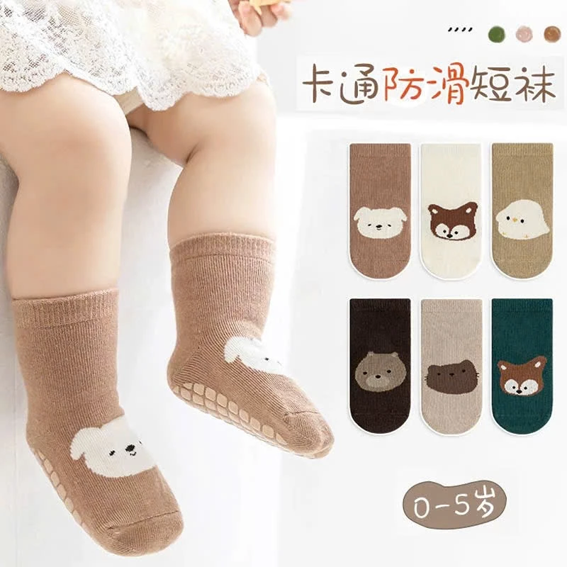 Tất/Vớ Chống Trơn Chống Trượt Cho Bé 0-2 Tuổi