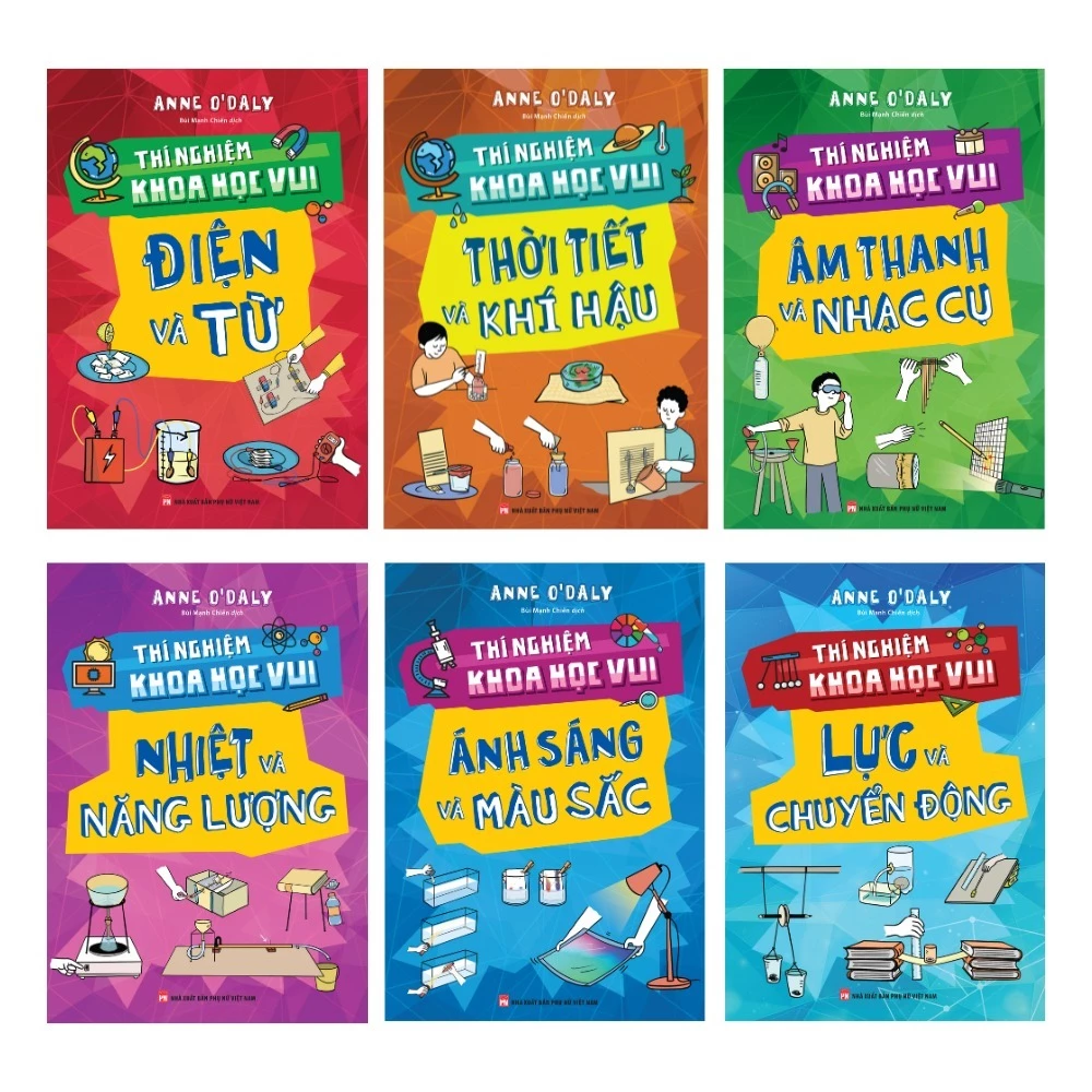 Sách: Thí Nghiệm Khoa Học Vui - Lẻ Tùy Chọn
