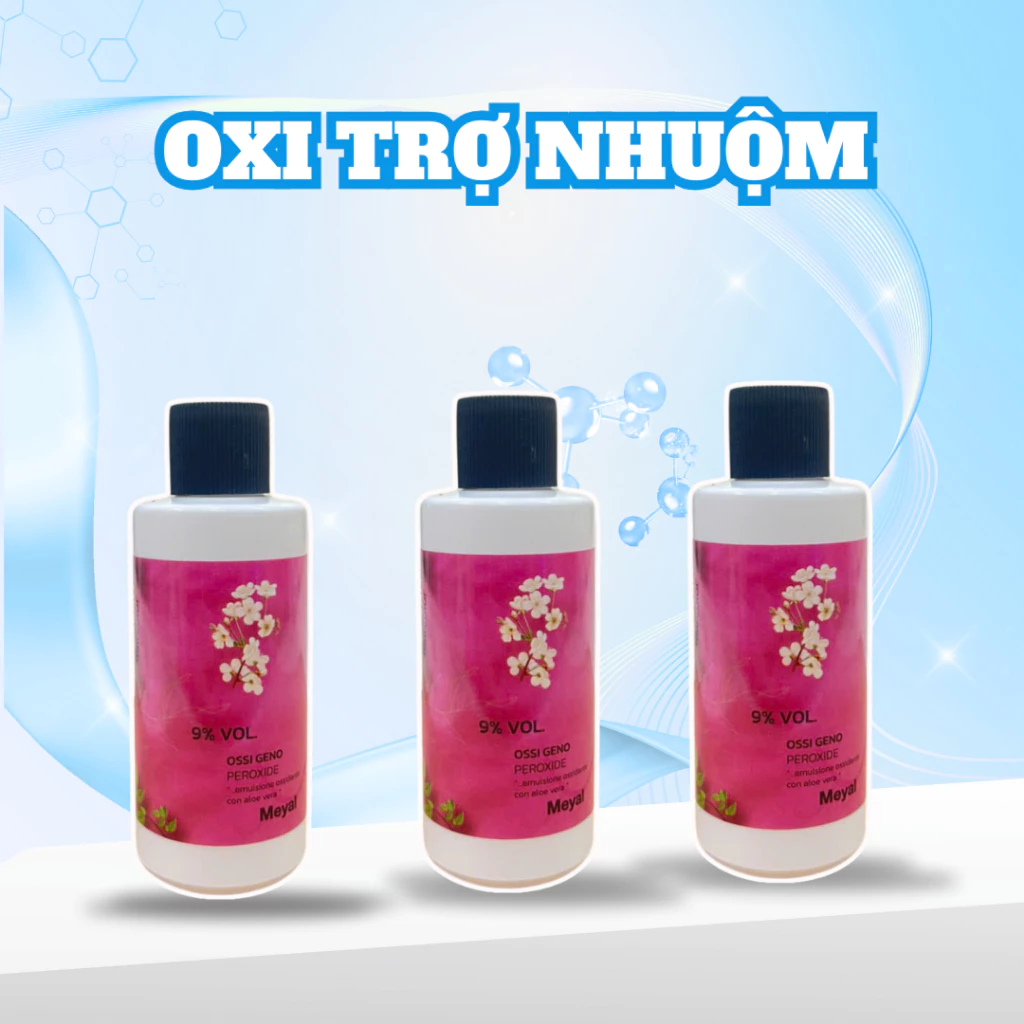 Oxy hỗ trợ nhuộm tóc, tẩy tóc, dung tích 100ml - MOLLY HAIR