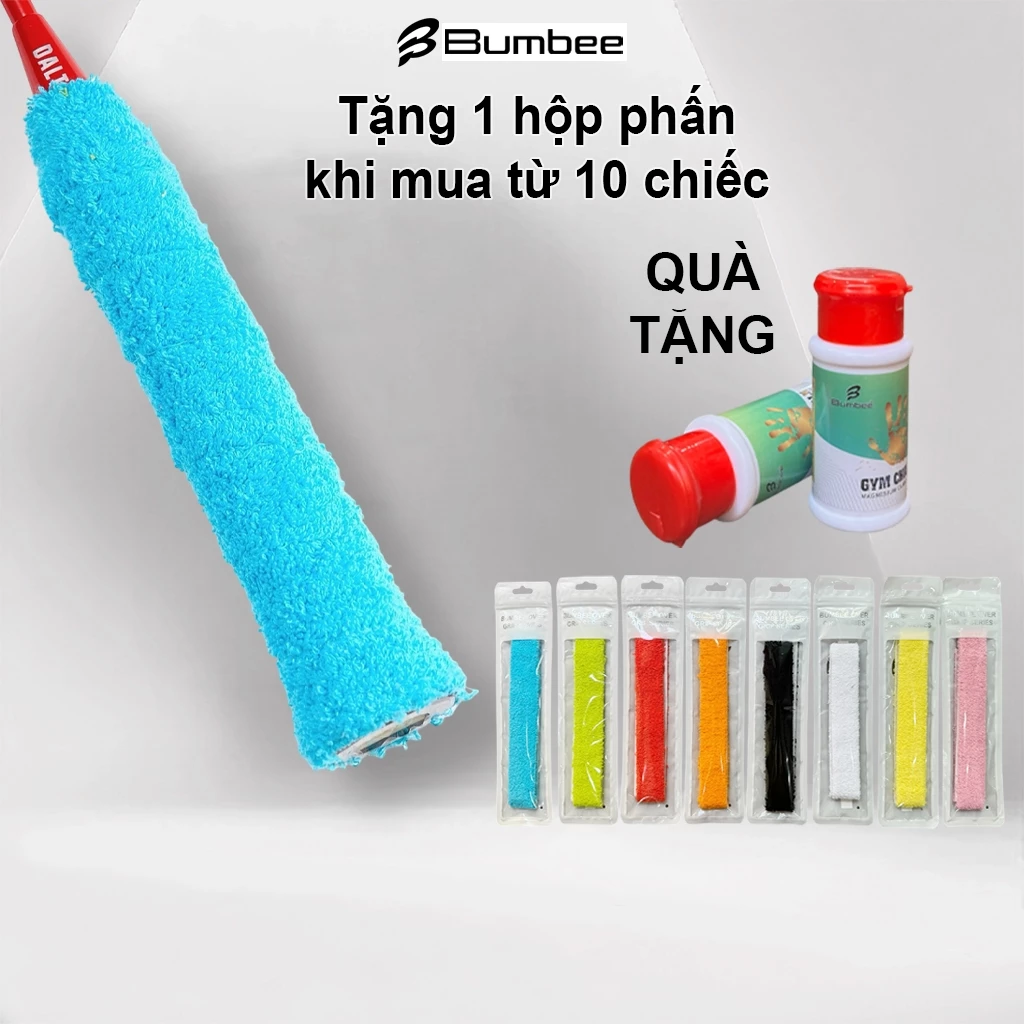 Cuốn Cán Vải Bumbee Sợi Bông Dày Dặn Có Sẵn Lớp Băng Dính Tiện Lợi - Hàng Chính Hãng