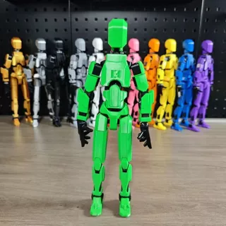 Đồ chơi lắp ráp DUMMY mô hình búp bê in 3D nhiều khớp di chuyển - Toy