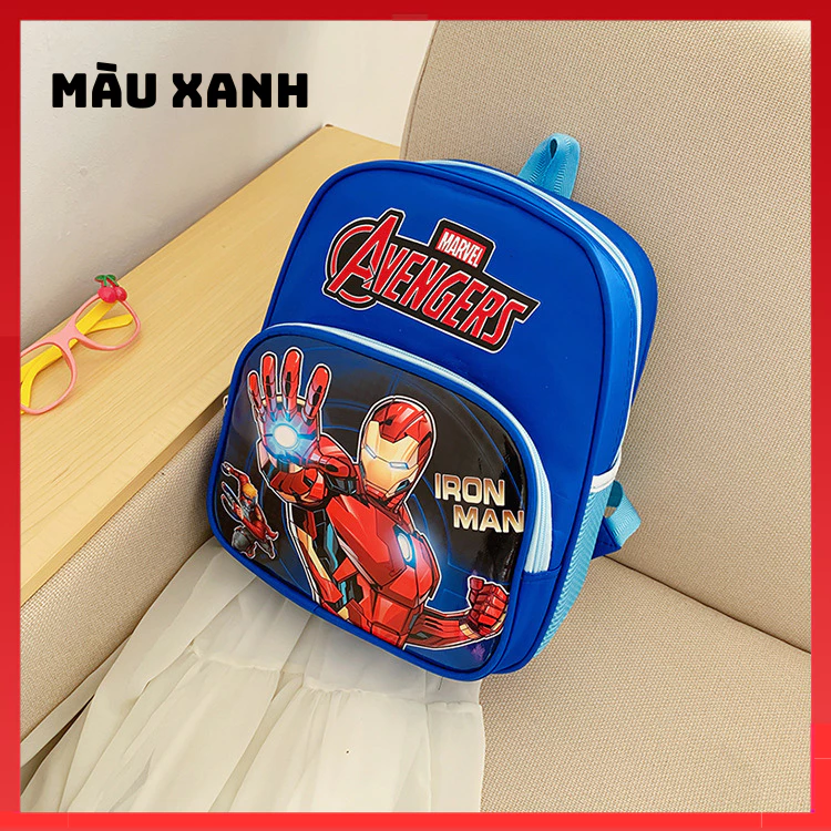 Cặp Siêu Nhân Cho Bé, Ba Lô Siêu Nhân Cho bé Trai, balo người nhện Hàng Dày Đẹp Chắc Chắn