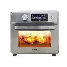 Nồi Chiên Không Dầu HOMELY KS-23 (23L) / Q15 Điện Tử / Q16 Núm Cơ (15L) - Công Suất 2000W Nướng Gà Nguyên Con