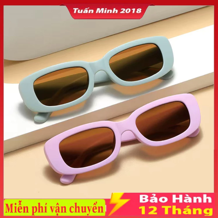 Kính râm hình chữ nhật dễ thương dành cho trẻ em Hàn Quốc Thời trang mùa hè Kính chống nắng cho bé trai và bé gái