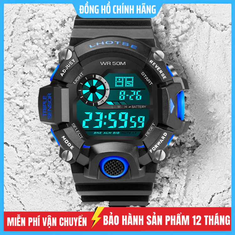 Đồng hồ điện tử nam nữ Sport Watchh S013 mẫu mới