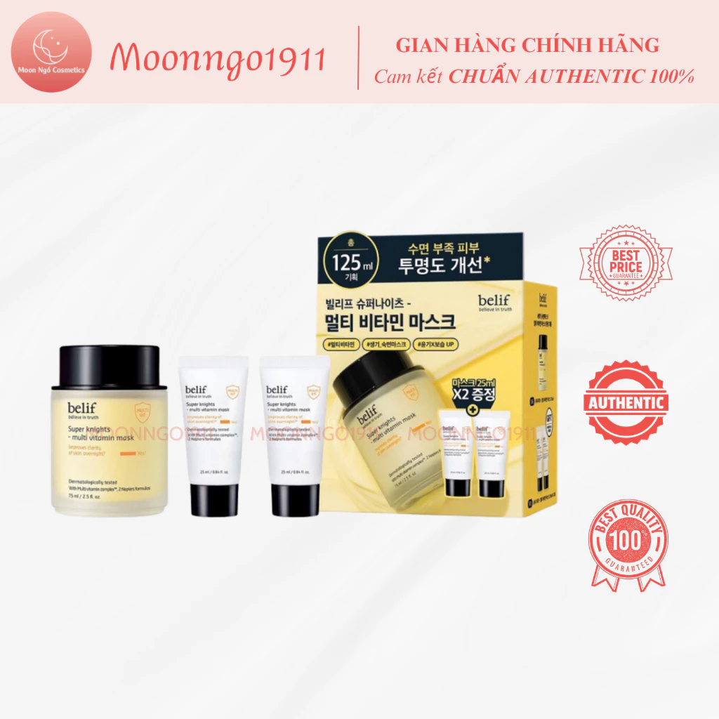 [Hàng Công Ty] Mặt nạ ngủ Belif Super Knight Multi Vitamin Mask 75ml