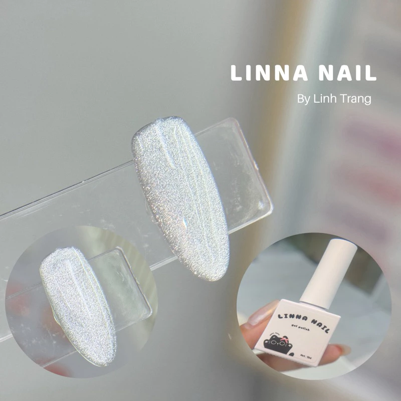 Sơn Mắt Mèo Kim Cương Ánh Trắng Linna