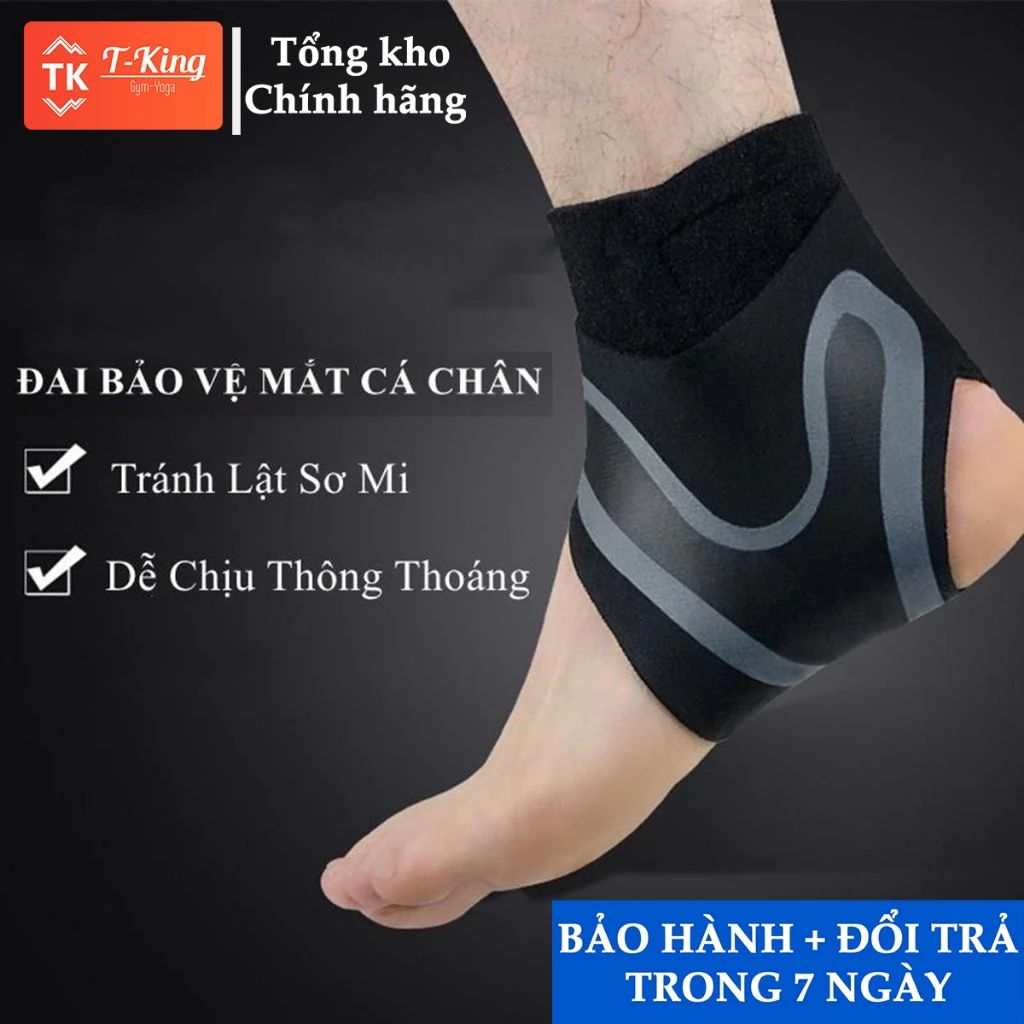 Băng quấn cổ chân đá bóng, Đai cổ chân bảo vệ mắt cá chân cổ chân chơi thể thao chạy bộ